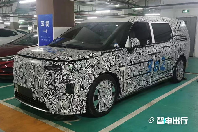 沃尔沃MPV谍照曝光换壳极氪009 或命名EM90-图2