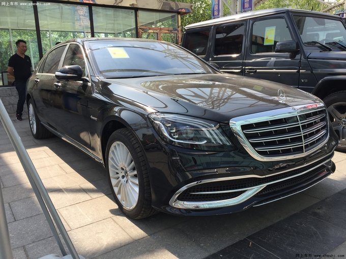 18款奔驰迈巴赫S560 四驱豪车全方位实拍-图1