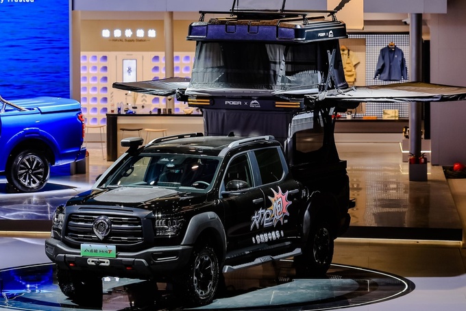 山海炮Hi4-T亮相北京车展 引领全球新能源皮卡新趋势-图1