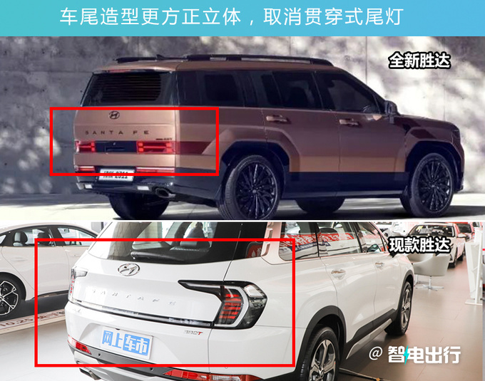 现代全新胜达官图发布未来将国产 PK比亚迪唐DM-i-图5
