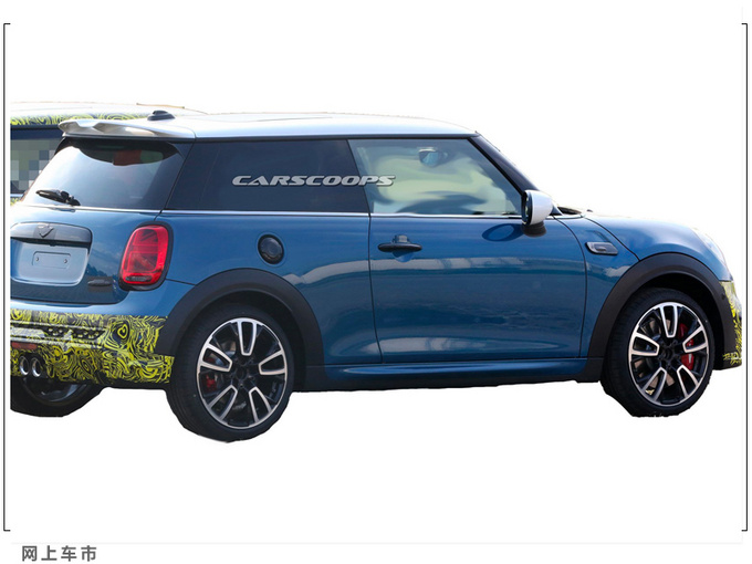 新款MINI Cooper谍照搭2.0T/中置双出排气更个性-图2