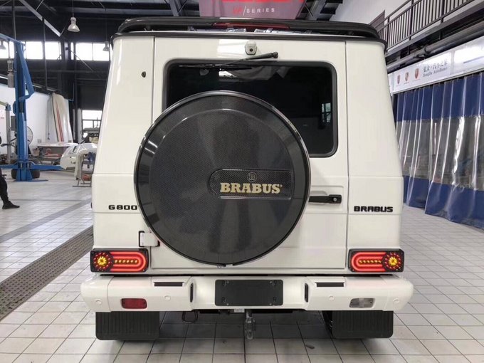 新奔驰G500改装巴博斯 彪悍越野苍穹天下-图6