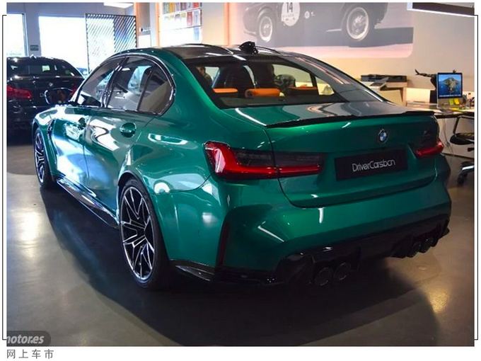 宝马全新M3到店实拍搭3.0T引擎/内配赛车桶椅-图2