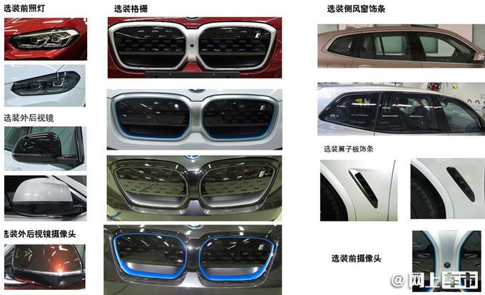 宝马新款iX3国内谍照 外观更运动 预计39万元起售-图1