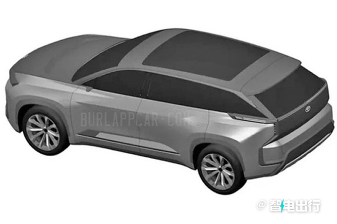 丰田新SUV曝光或命名Highlander EV/明年投产-图4