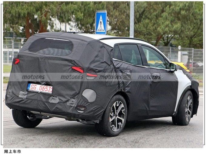 起亚全新狮跑外观曝光搭贯穿式尾灯/前脸酷似K5-图7