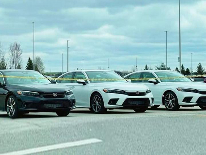 本田新一代思域实车外观酷似雅阁/将推高性能版-图1