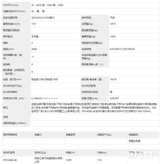 江汽全新SUV实车曝光 既思皓X6换标 或7万元起-图5