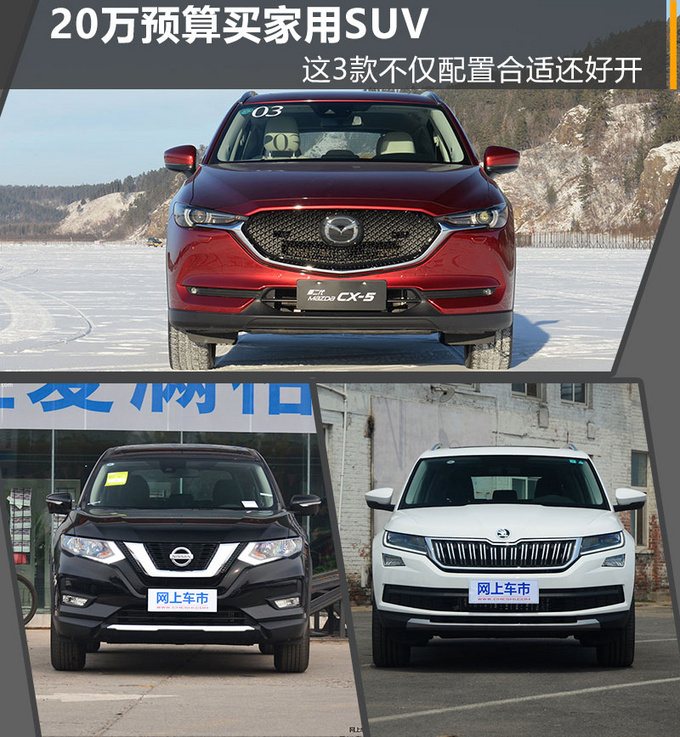 20万预算买家用SUV 这3款不仅配置合适还好开-图1