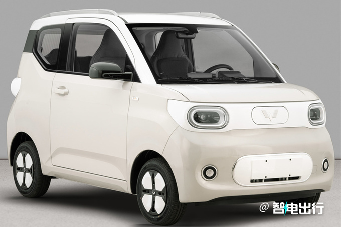 五菱新宏光MINIEV实拍造型更精致 尺寸大幅加长-图1