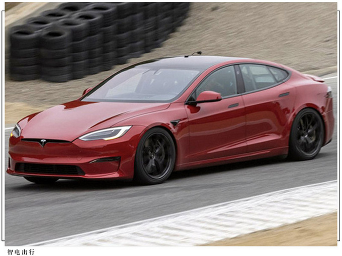 特斯拉新Model S曝光前脸调整/Taycan同款头灯-图5