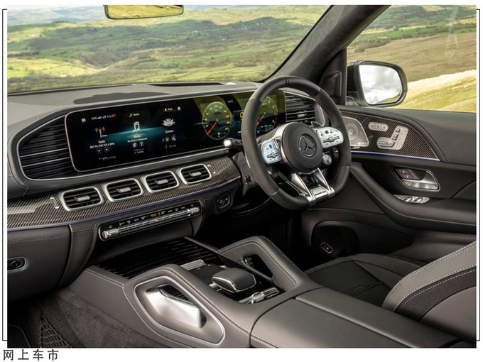 奔驰全新GLE 63 AMG实拍搭4.0T/对标宝马X5M-图5