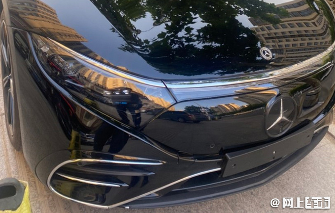 奔驰EQS国内路试谍照续航800km 下半年上市-图2