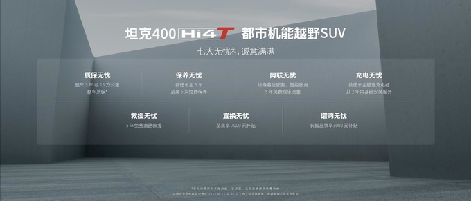 享受带电的智能越野 混动硬派SUV坦克400 Hi4-T正式开卖-图6