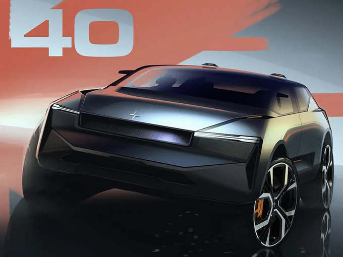 极星3外观曝光硬派SUV造型/叫板特斯拉Model Y-图1