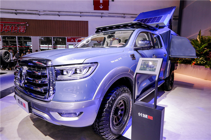 中国首款全尺寸发布展望2021上海车展皮卡新车-图2