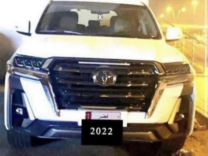 丰田全新兰德酷路泽实车曝光8月发布/换搭3.5T-图1