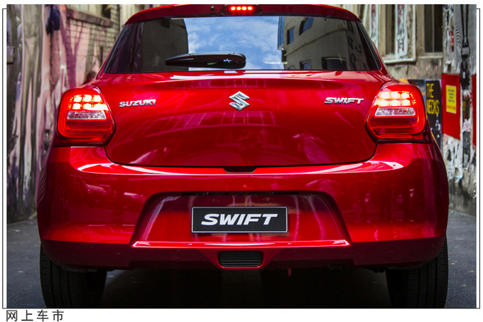 下图均为海外版铃木swift车型