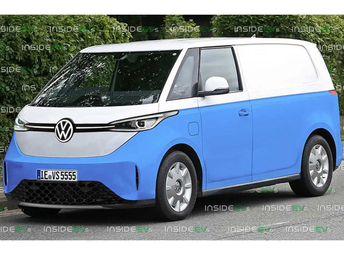 大众全新ID.BUZZ曝光或替代途安/极简内饰设计-图1