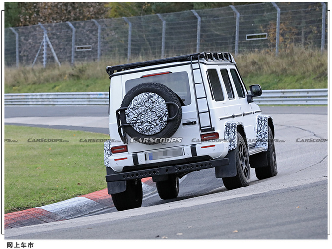 奔驰新款G级4&times;4&sup2;现身赛道 搭4.0T/离地间隙更高-图5