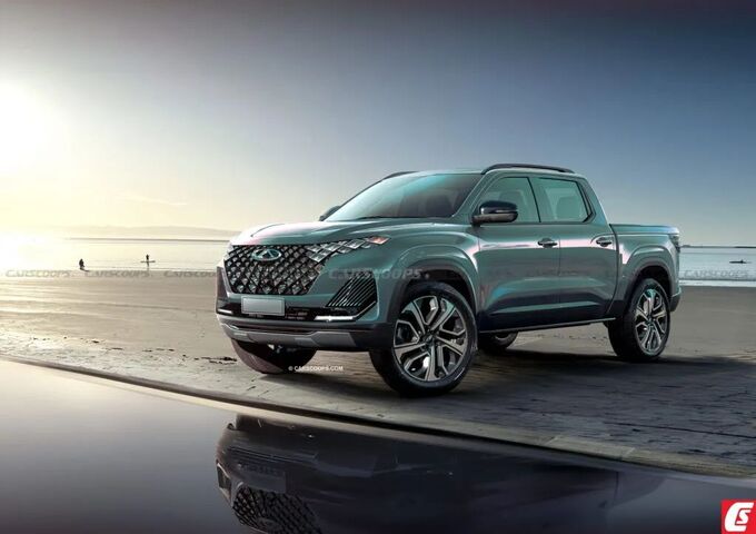 奇瑞中型皮卡效果图被外媒曝光将在多个国家上市-图8