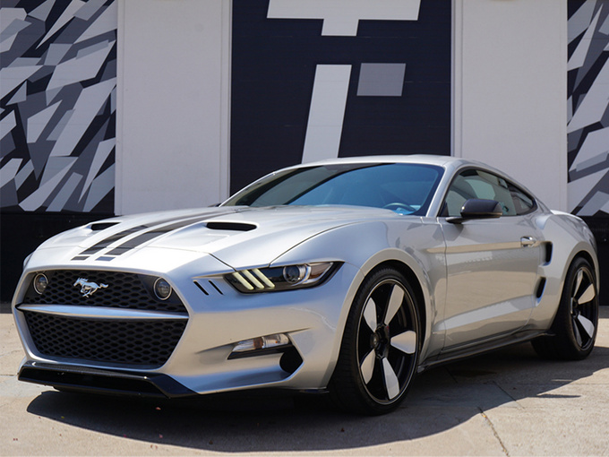 福特野马特别改装版实拍前脸酷似阿斯顿&middot;马丁DBS-图1