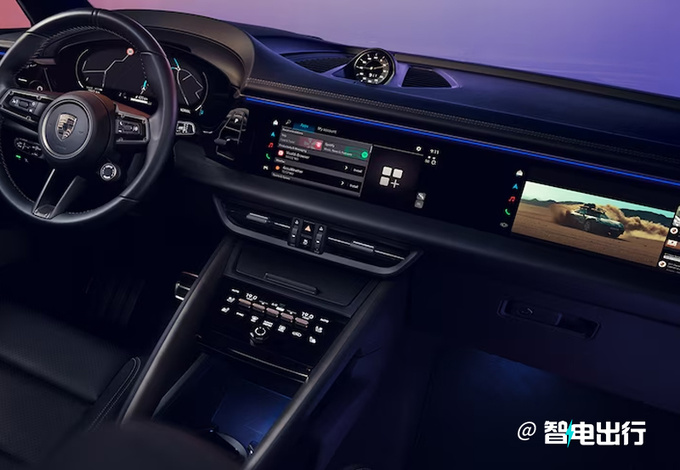保时捷全新Macan内饰官图发布造型酷似卡宴-图2