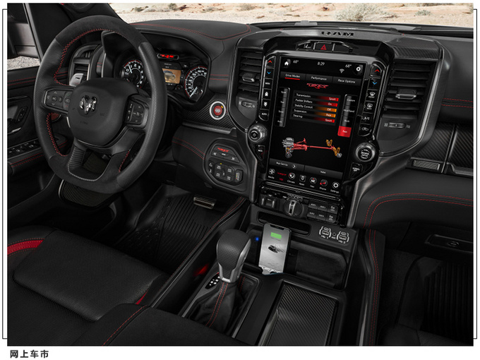 道奇公羊皮卡化身SUV七座布局/马力破千匹-图5
