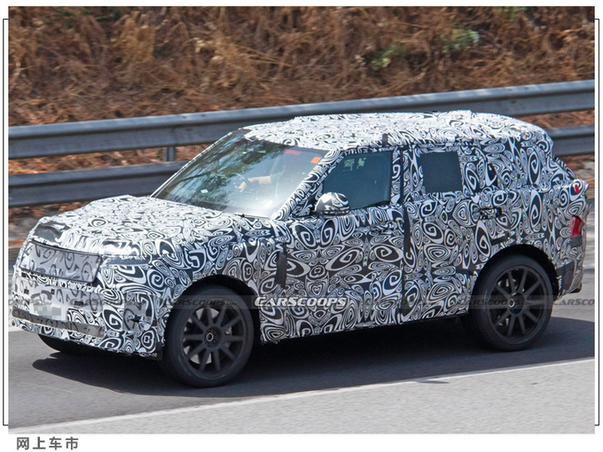 路虎全新揽胜运动SVR谍照搭宝马4.4T/年底亮相-图2