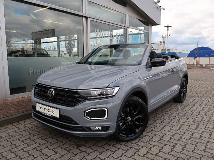 大众新款T-ROC实拍曝光 黑色软顶敞篷/搭1.5T引擎-图1