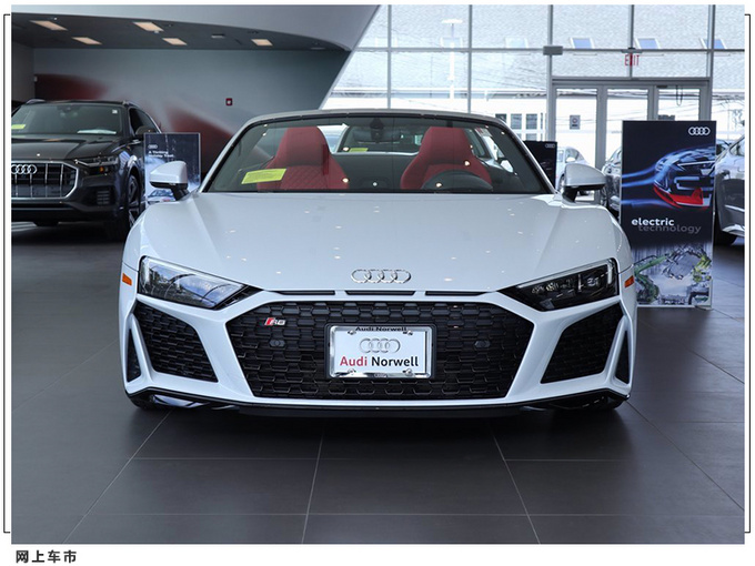 奥迪全新R8敞篷版实拍 5.2L V10绝唱/将变电动车型-图3