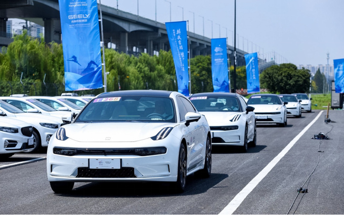 中国制造新名片极氪亚运会服务车队正式交付-图3