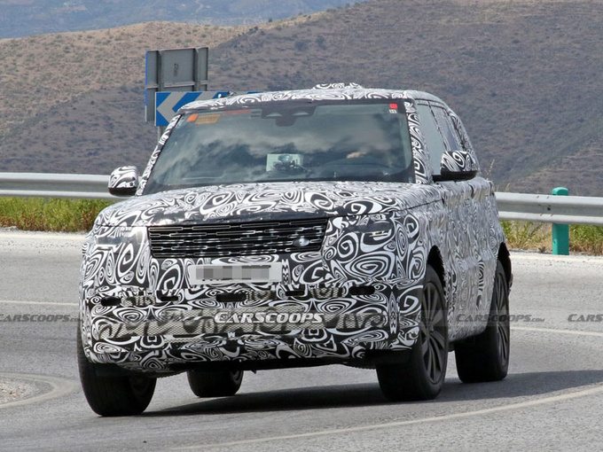 路虎全新揽胜路试曝光换搭宝马引擎/年内发布-图1
