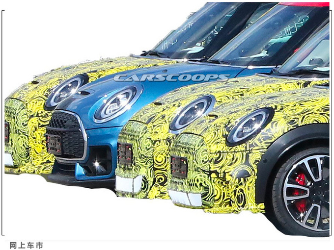 新款MINI Cooper谍照搭2.0T/中置双出排气更个性-图7
