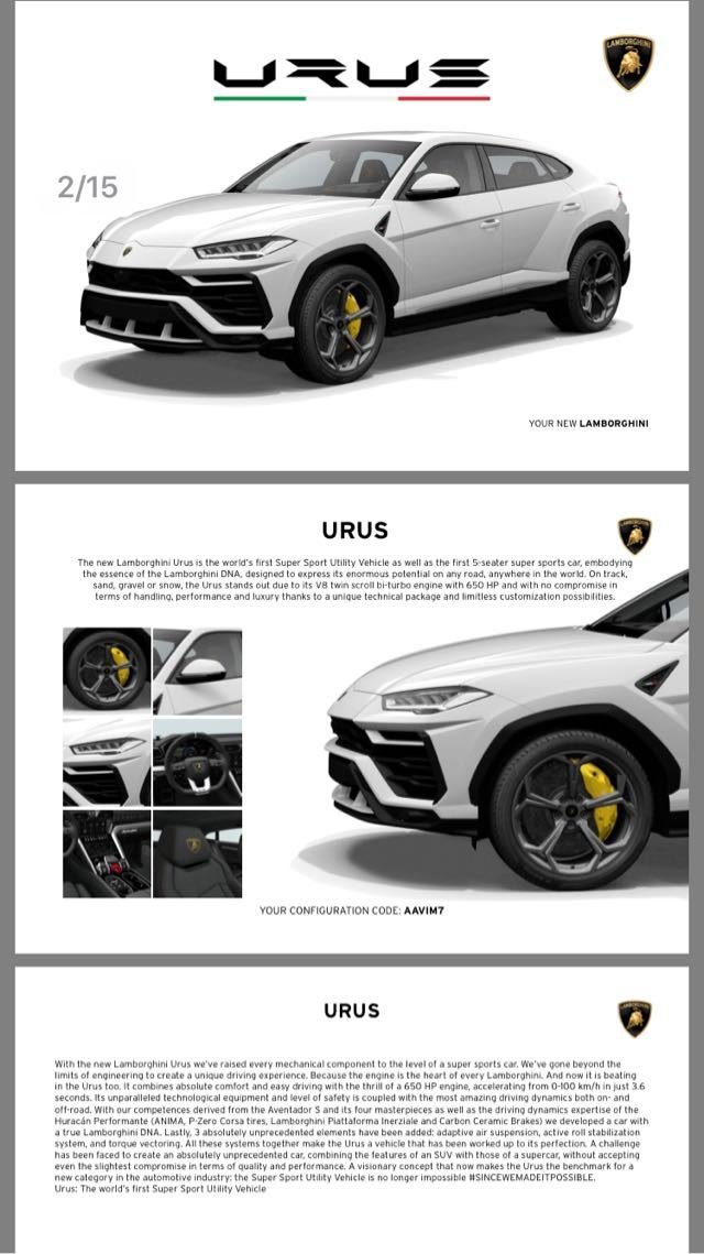 18款兰博基尼Urus 最强大牛SUV全球首发-图3