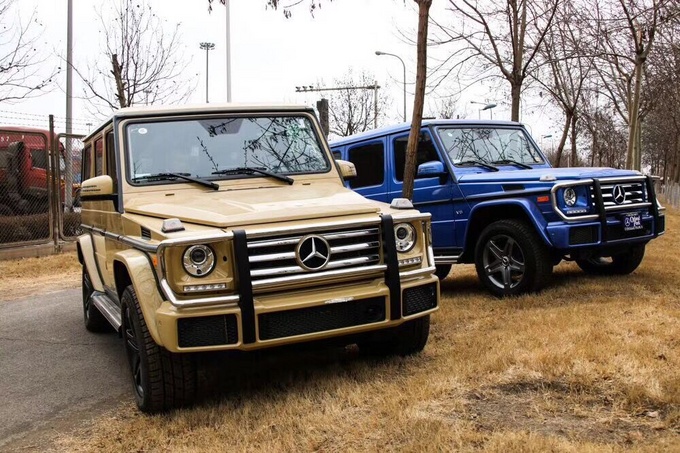 18款奔驰G550V8发动机 超大安全涉水深度-图1