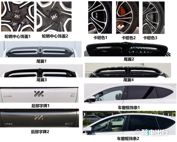 智己新LS7无伪实拍升级800/900V平台 动力提升-图6