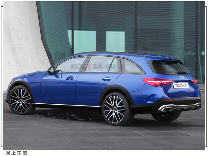 奔驰C级新车型效果图曝光搭2.0T引擎/全系配四驱-图2