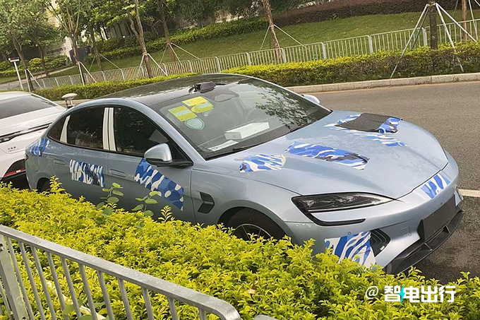 比亞迪海豹07 EV最新街拍4S店新款月底上市-圖5