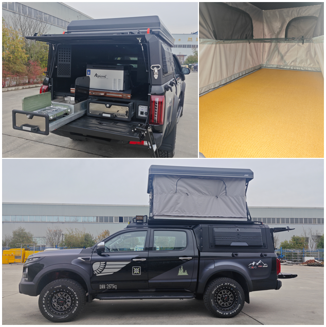 全新江淮悍途改装宿营车工信部过审适用多场景用车-图3