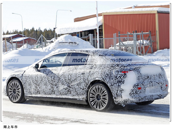 奔驰全新EQE谍照造型酷似CLS/9月全球首发-图6