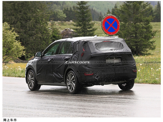 起亚新款SUV谍照曝光全新家族式外观/配插混动力-图8