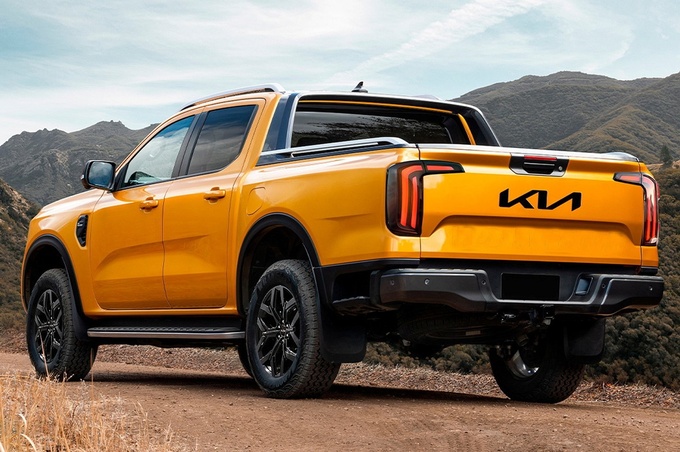 起亚皮卡Tasman即将推出有柴油天然气电动版本-图5