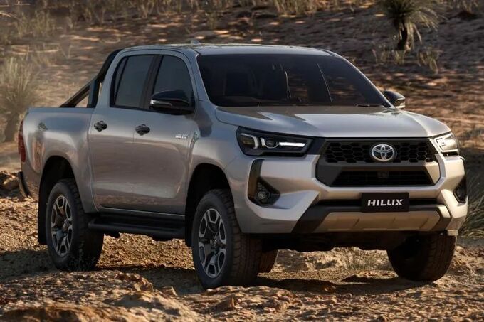 豐田發布2024款HiLux官圖外觀煥然一新-圖1