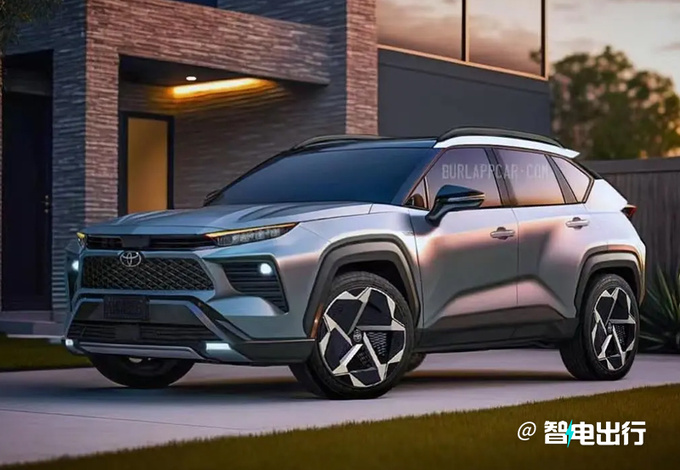 丰田全新一代RAV4曝光取消燃油车型/尺寸加长-图3