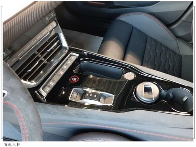 奥迪RS e-tron GT实拍 侧面酷似A7/配大尺寸中控屏-图5