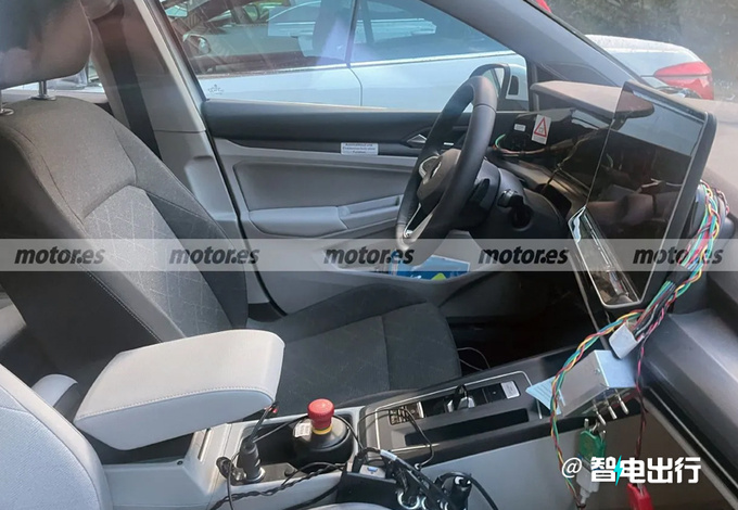 大众新高尔夫实车街拍内饰翻新/换搭1.5T引擎-图6