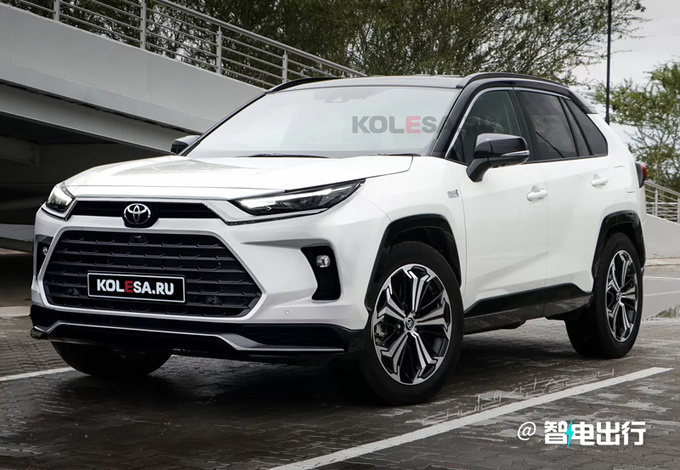 丰田全新一代RAV4曝光尺寸升级/外观酷似汉兰达-图1