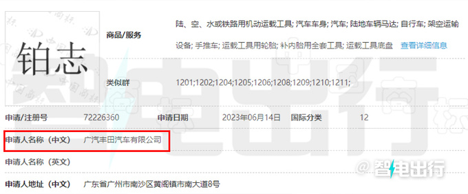 广汽丰田大SUV曝光或命名铂志 PK大众ID.6-图4