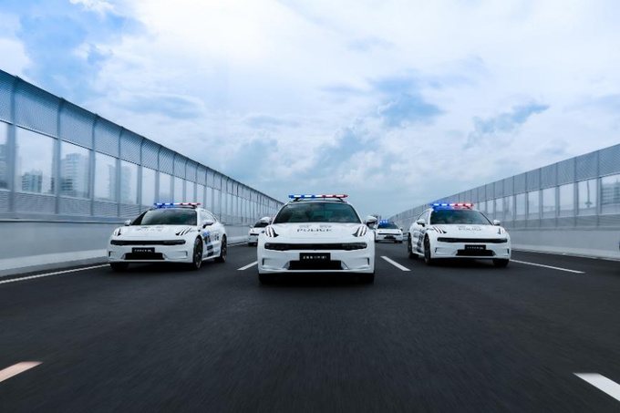 极氪001入列亚运警用服务车队-图4